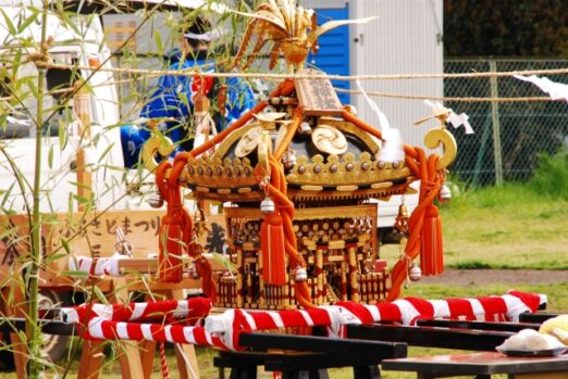 氏子役割　神社　お祭り　お神輿