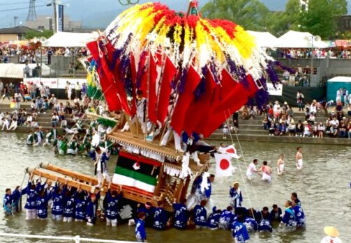 氏子　お祭り　風景