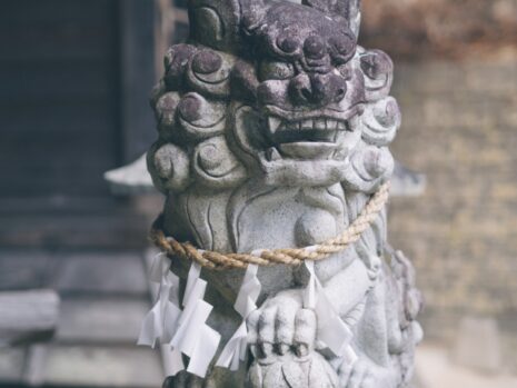 藁 紙垂 神社 しめ縄