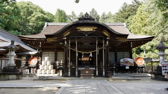 しめ縄 拝殿