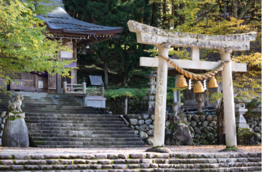 神社のしめ縄