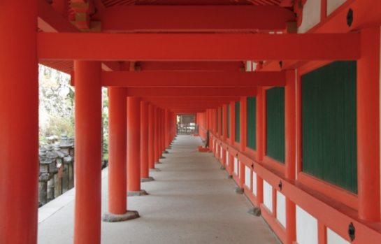 春日信仰 神社 風景