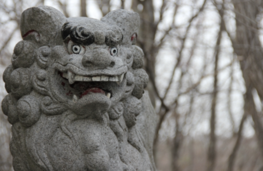 神社_厄除け_置き物