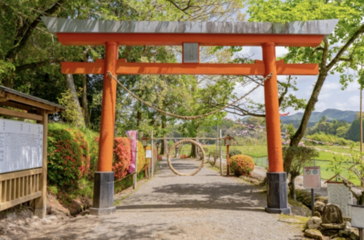 鳥居_神社_しめ縄_風景