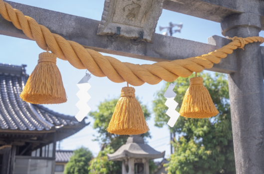 しめ縄_合成繊維_折橋商店_神社_紙垂