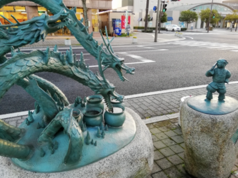 伊弉諾命_スサノオノミコト_置き物