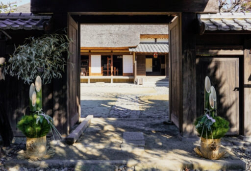 門松_しめ縄_藁_神社_