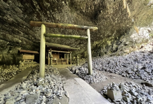 鳥居_海_風景_天岩戸隠れ