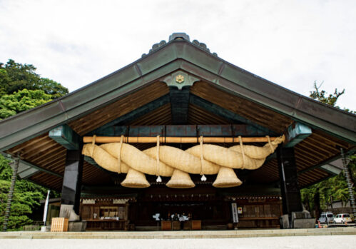日本一大きいしめ縄_神社_しめ縄_