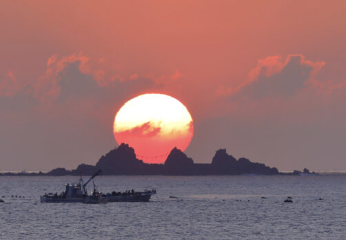 朝日_海_風景_