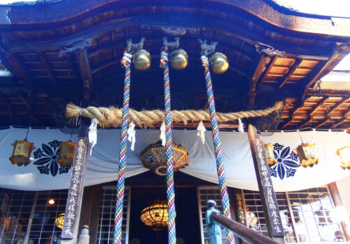 神社_しめ縄_紙垂