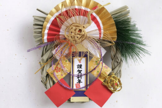 しめ縄_藁_お正月_紙垂