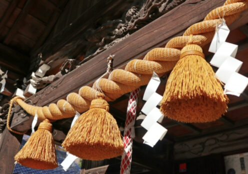 しめ縄_神社_紙垂_鳥居_