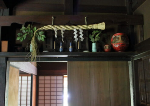 しめ縄_紙垂_神棚_藁_
