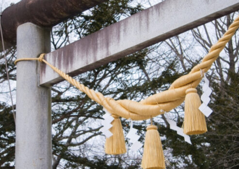 鳥居_神社_紙垂_しめ縄_