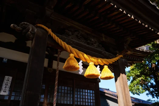神社用しめ縄 No.005|富山県射水市の折橋商店(創業明治43年)が手がける伝統のしめ縄
