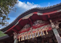 しめ縄 一文字型_神社_注連縄_紙垂