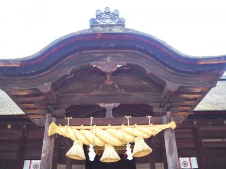 しめ縄　向き　藁　紙垂