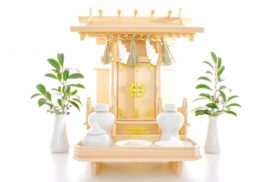 神棚　しめ縄　紙垂