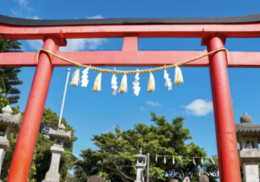 しめ縄_鳥居_紙垂_神社