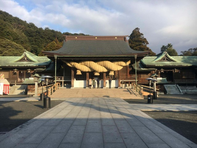 しめ縄が有名な神社・出雲大社