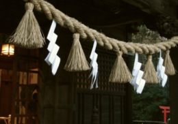 しめ縄_藁_神社_紙垂
