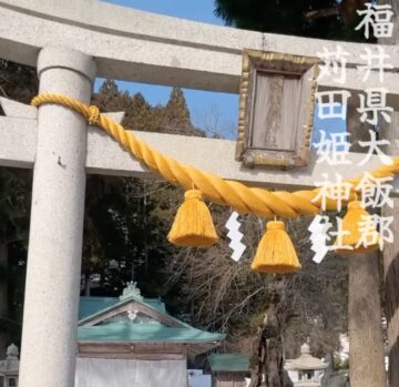 しめ縄_苅田姫神社